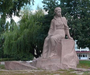 Пам'ятник Лесі Українці - пам'ятка Новограда-Волинського