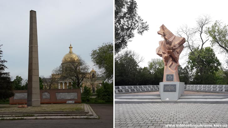 Пам'ятники радянським воїнам у Болграді
