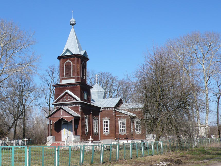Пам'ятка Згурівського району - дерев'яна церква у с. Мала Березанка